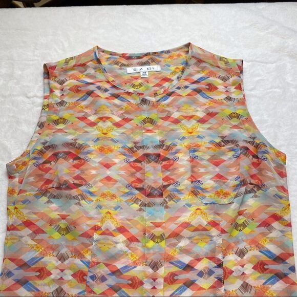 Cabi Avery Tunic Multi-color Size XS - Picture 5 of 9